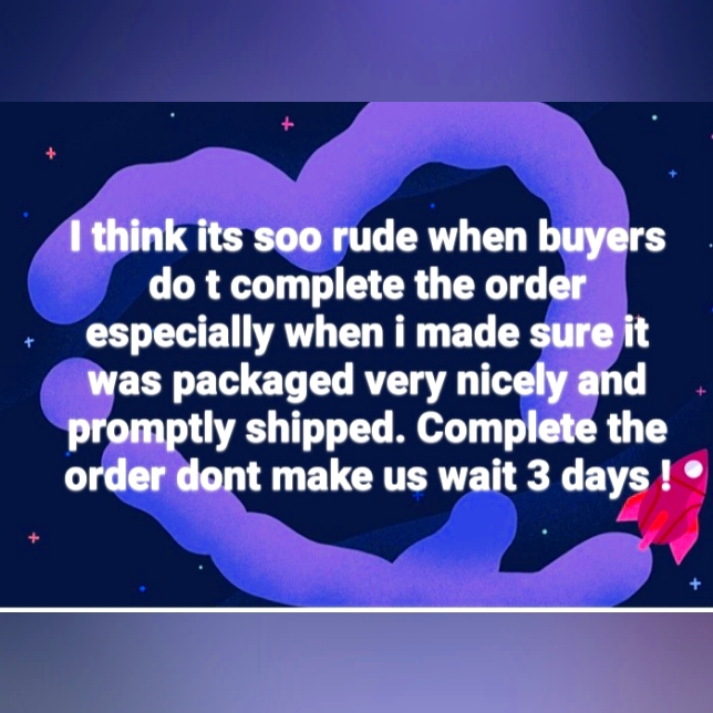 Please Complete Your Order